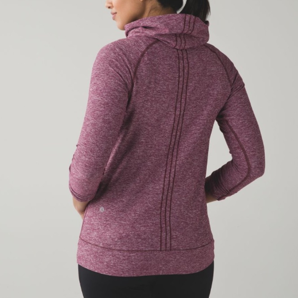 Lululemon Make A Move Long Sleeve
Heathered Red Grape